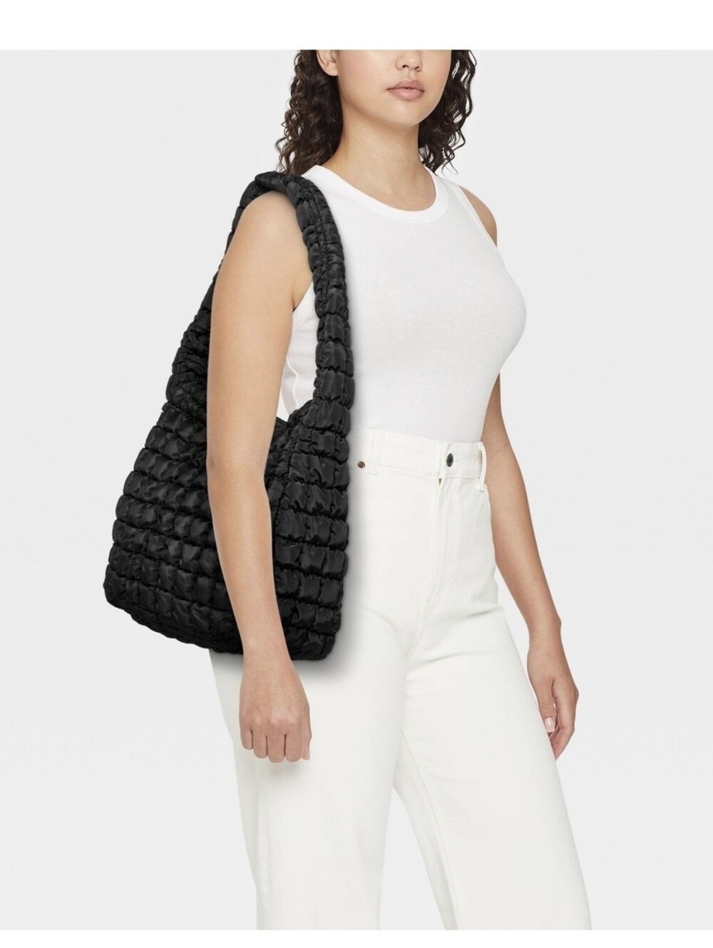 🎆SALE🎆Wild Fable Black Quilted Puffer Shoulder Bag - LIKE NEW!